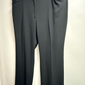 EUC White House Black Market Women’s Size 14 Short Black Slim Fit Boot Cut Pants